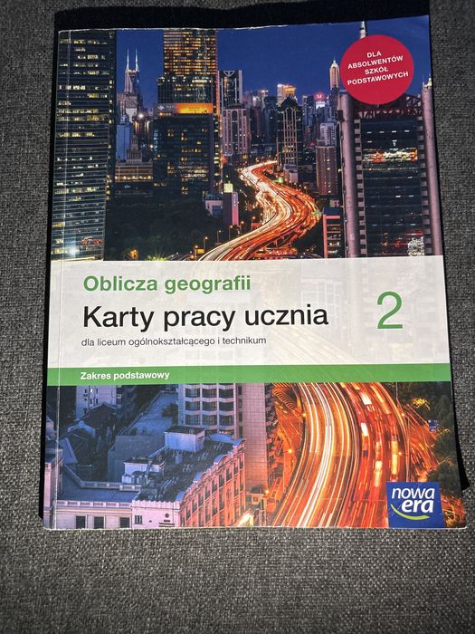 Oblicza geografii 2 komplet podręcznik + karty pracy