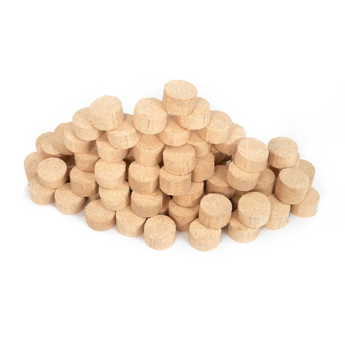 Brykiet w workach - 1000 kg (40 worków x 25 kg). Własna produkcja !