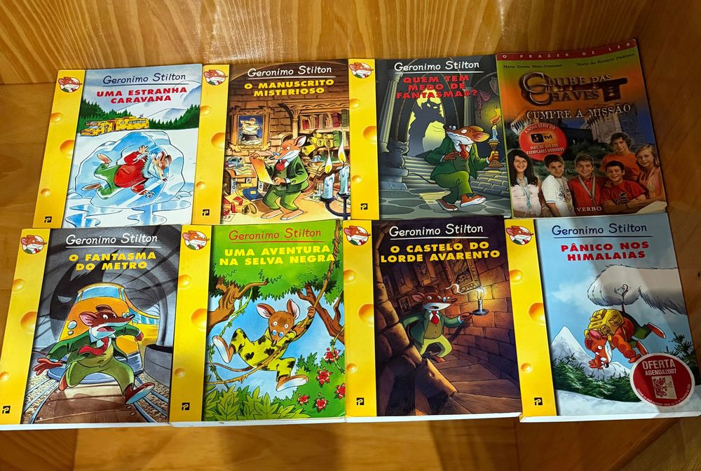 Livros - Jerónimo stilton