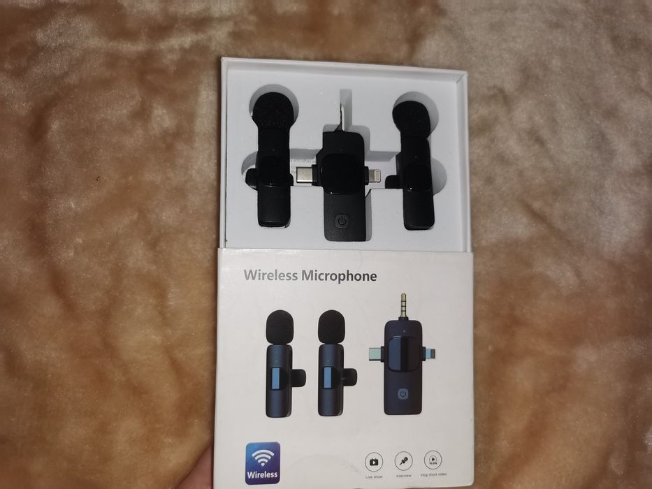 Мікрофони петличні.