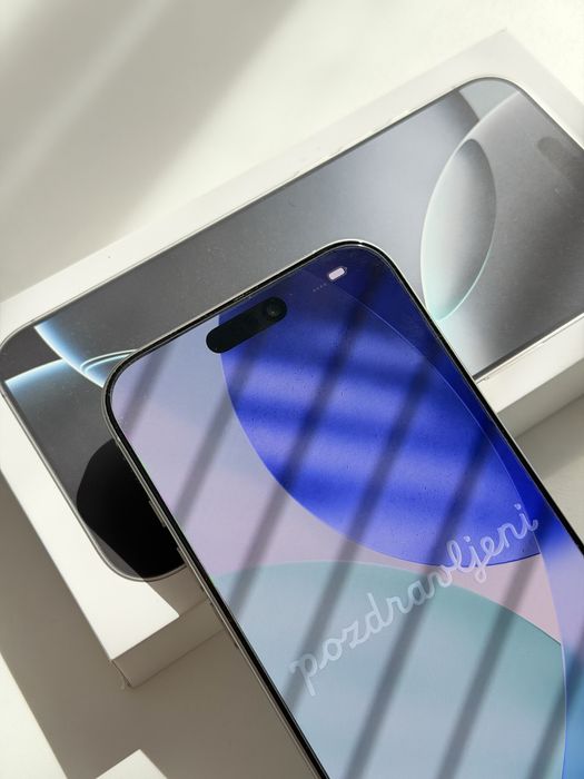 Iphone 16 pro max titanium white 256 GB