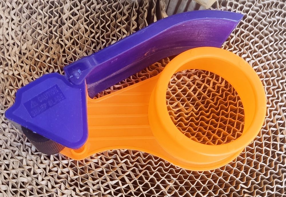 Діспенсер для скотчу 48 мм, 72 мм размотчик для скотча пластиковый