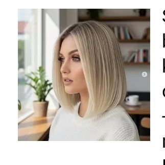 Szaro-blond peruka ,proste gęste włosy