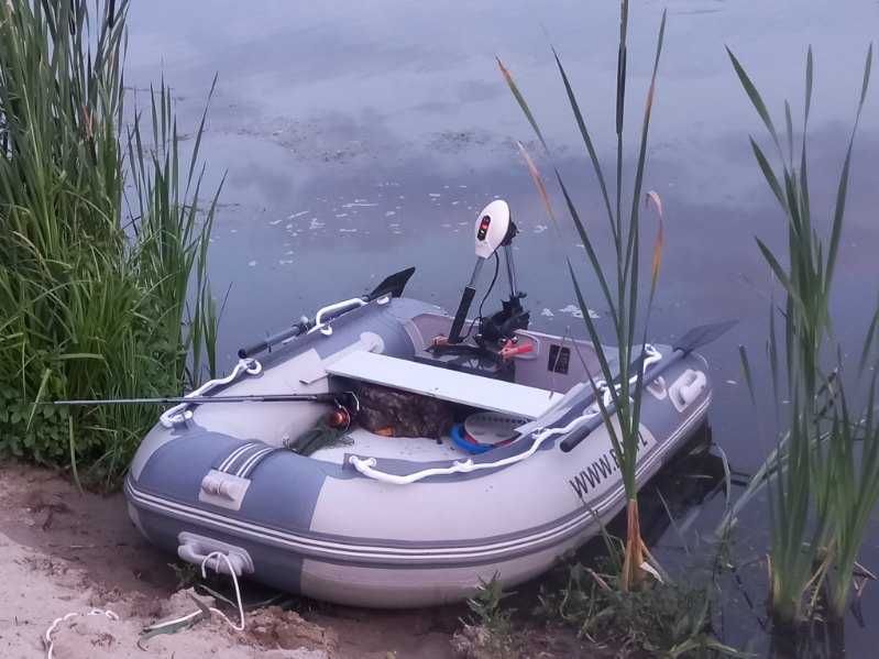 Ponton 220cm SZEROKI WZMOCNIONE DNO mały ale Super uniwersalny - 24kg