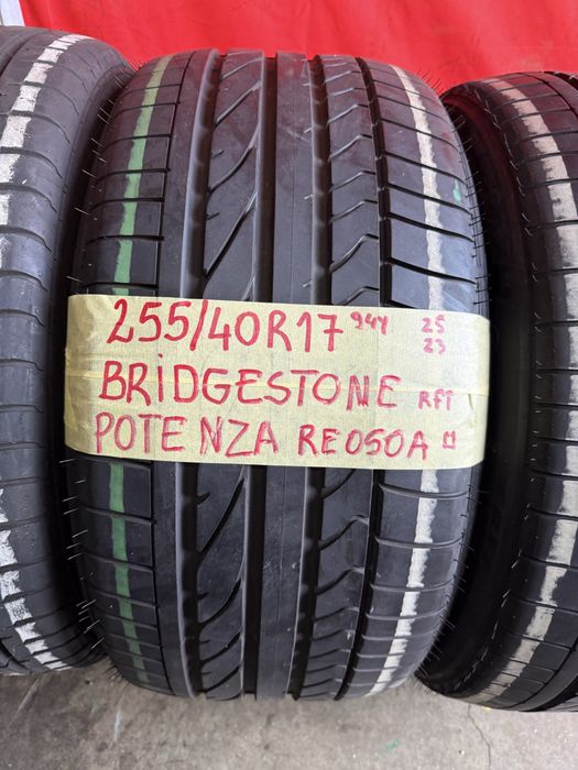 Pneus RFT 225/45/17 + 255/40/17 Continental + Bridgestone Impecaveis