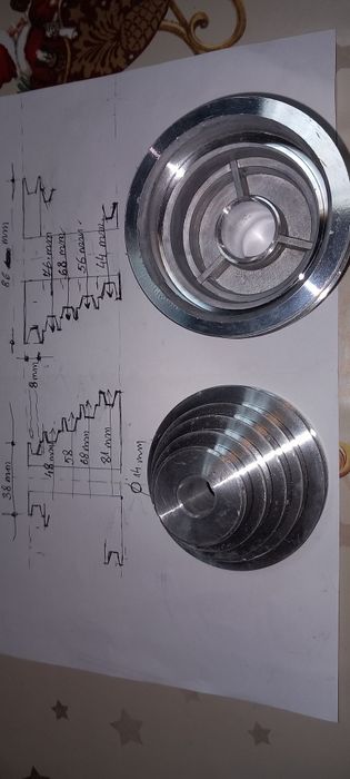 Koła pasowe do wiertarek