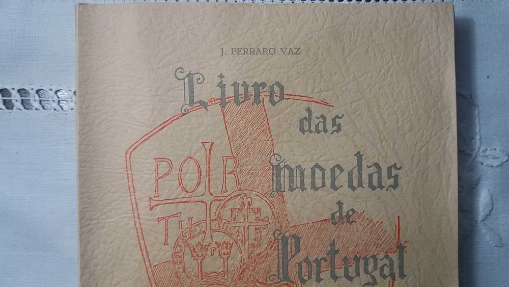 Livro das Moedas de Portugal (preçário bilingue de J. Ferraro Vaz)
