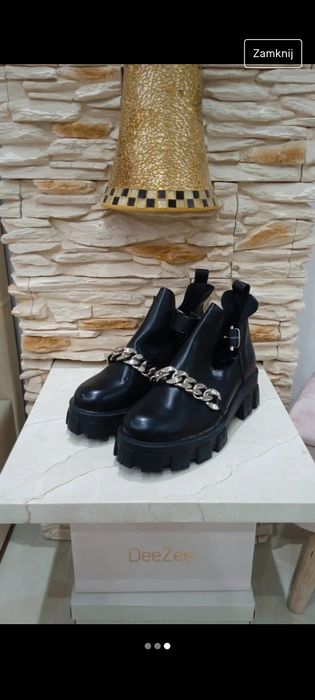 Botki czarne nowe