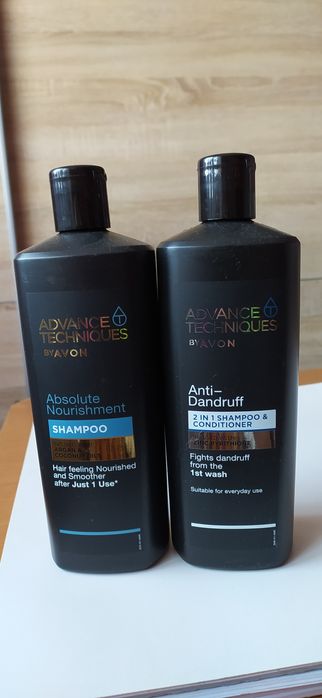 Avon szampon do włosów advance techniques odżywka maseczka peeling