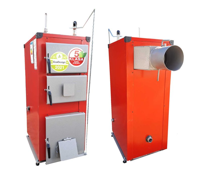 Piec Kocioł na Drewno Węgiel 5 KLASA 18kw do 220m2 Producent Dostawa