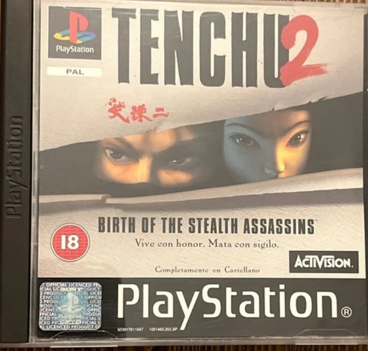Ps1 Jogo Tenchu 2 Com Manual Completo.