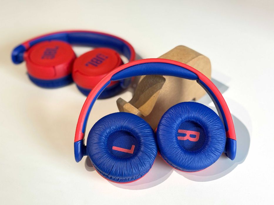 Słuchawki nauszne JBL JR310BT Czerwony