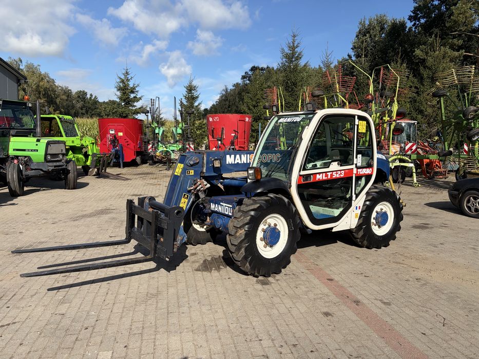 Mini ładowarka teleskopowa Manitou MLT 523 turbo