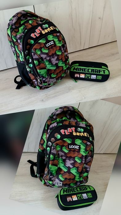Plecak minecraft plus Gratis piórnik