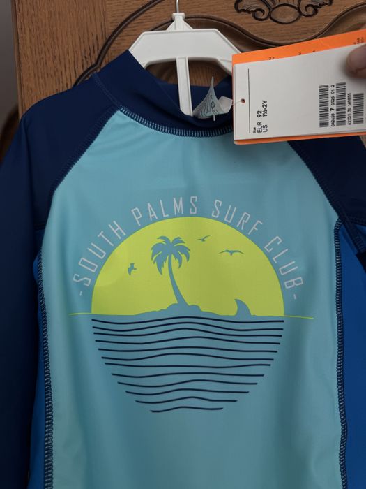 Кофта для плавання H&M  1.5 -2 рочки 92 зріст рашгард купальник для хлопчика