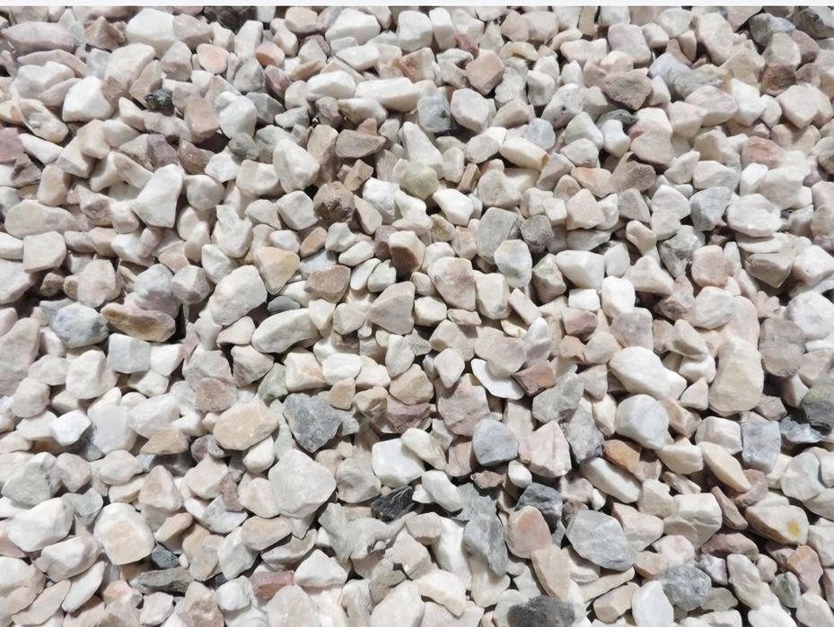 Kamień ogrodowy grys jak biała marianna transport