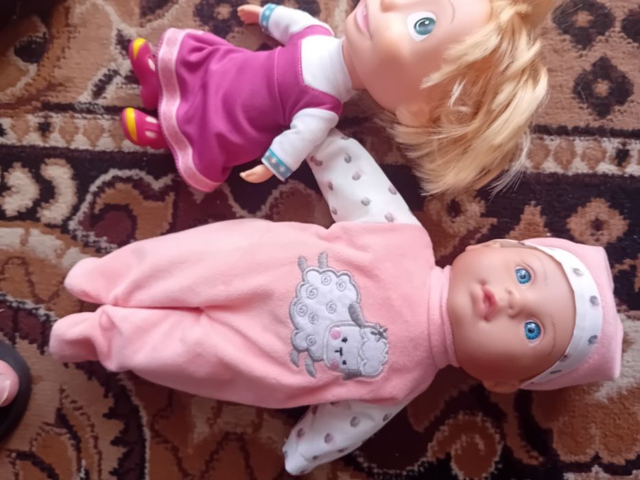 Lalka bobas Julka i Masza