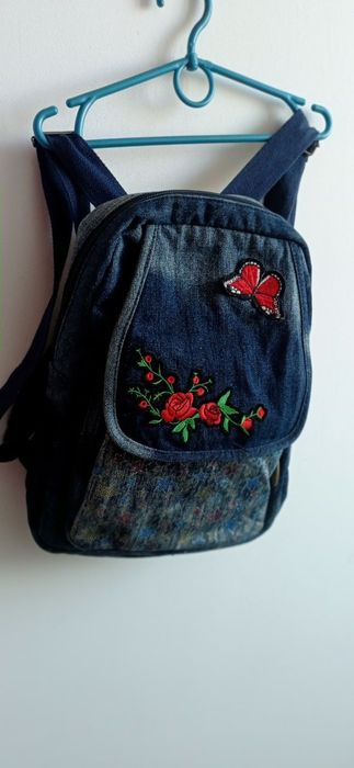 Джинсовий рюкзак