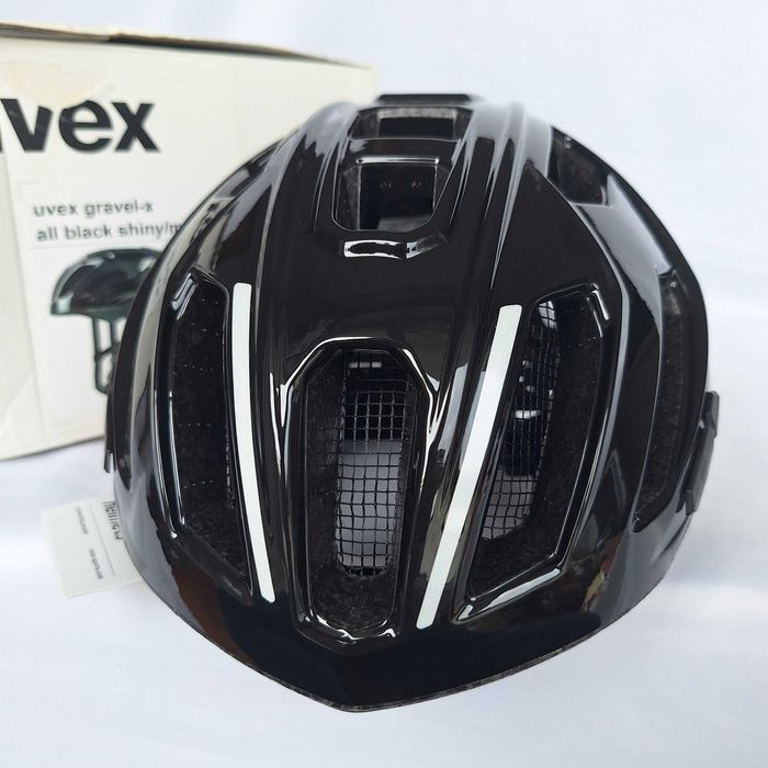 Kask rowerowy Uvex Gravel-X All Black Shiny Mat M 52-57cm