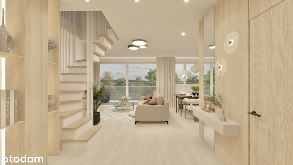 Mieszkanie 67 m² + poddasze 40 m² | 2 balkony | wysoki standard