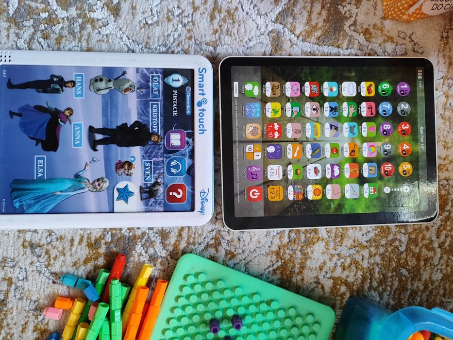 Klocki konstrukcyjne, tablety