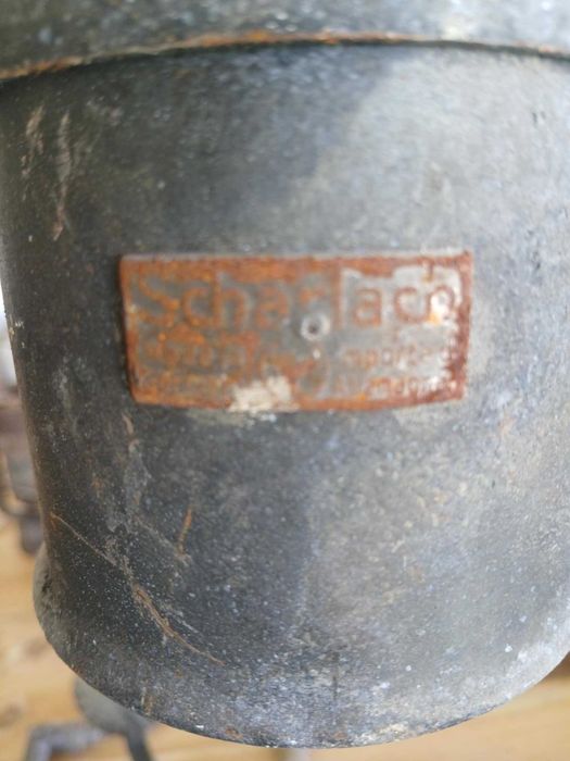 Antiga lanterna de mineiro inicio do sec. XX