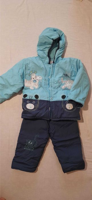 Теплый костюм для мальчика 86-92 размер