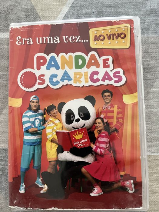 Dvd Panda e os Caricas Era uma vez