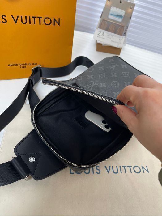 Louis Vuitton Avenue Damier Graphite сумка слинг оригинал мужская