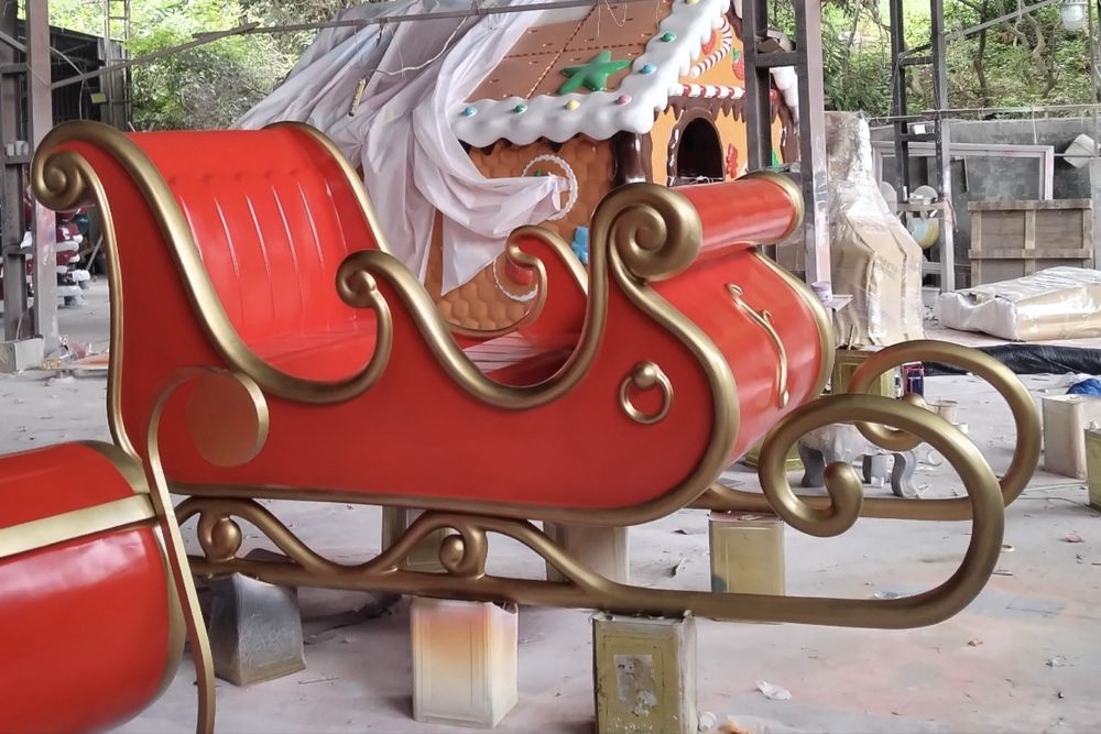 Trenó em fibra - novo