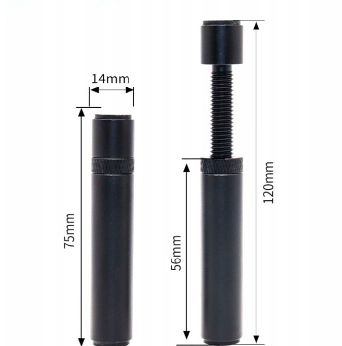 Podpórka GPU / Wspornik karty graficznej - aluminium, regulowana