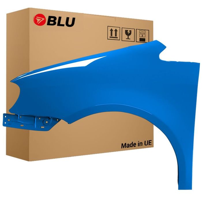 BLU Błotnik VW TOURAN 1T1 LA5X lewy niebieski 03-06 przód ocynk DivingBlau