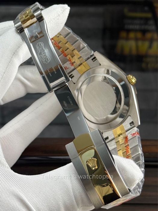 Годинник Rolex Datejust Silver Gold