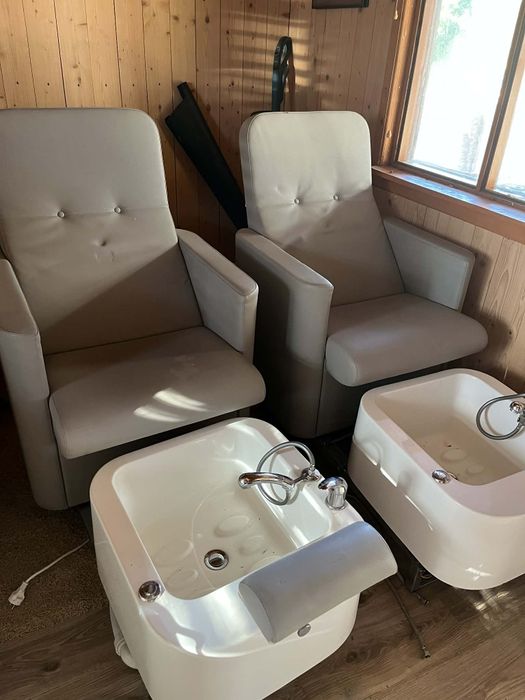 Fotel do pedicure  z hydromasażem
