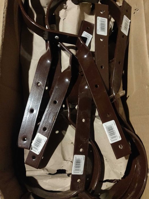 BRYZA hak rynny skręcony ocynkowany Ø 125 mm,