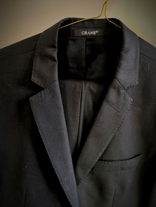 Костюм чоловічий класичний чорний crane