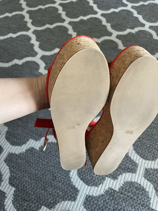 Buty sandaly New Look czerwone
