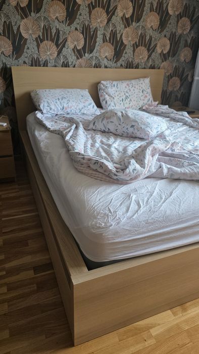 Cama 160x200 MALM IKEA com 4 gavetões