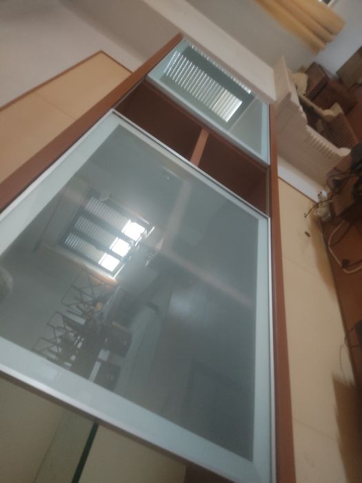 Móvel suspenso + estante+ móvel de tv