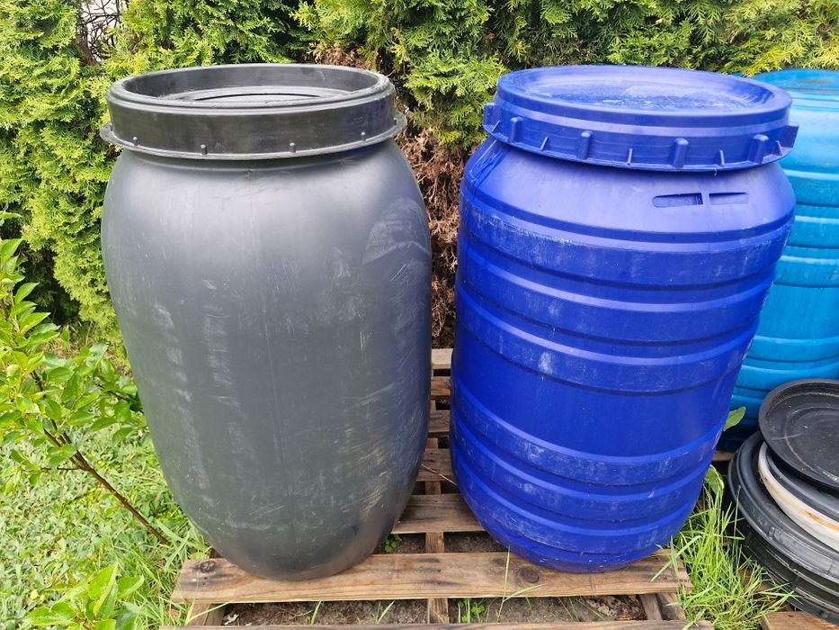 Beczka ok 200l z zakretka