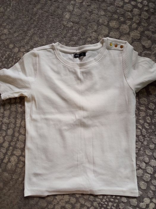 Biała damska  bluzka M