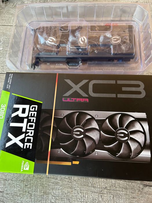 Відеокарта geforce RTX 3080 Evga GeForce RTX 3080 FTW3 Ultra Gaming