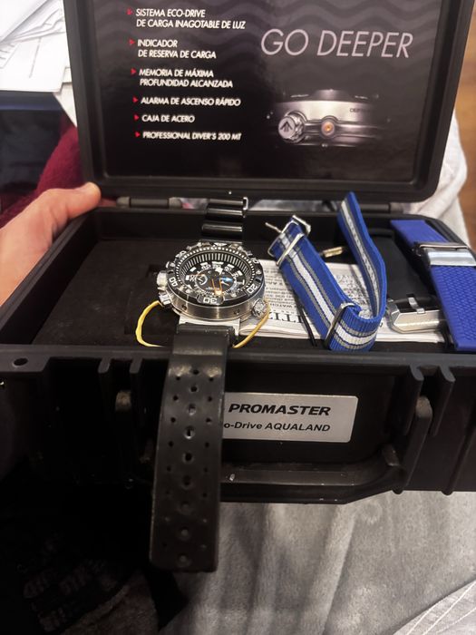 Relogios citizen promaster aqualand