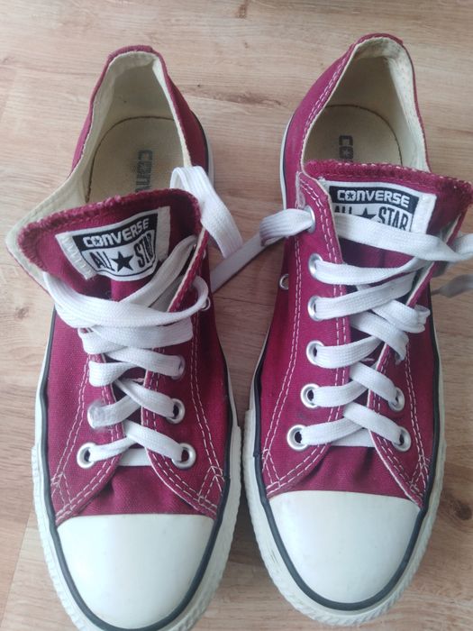 #converse #trampki all stars stan bardzo dobry rozmiar 39 bordo
