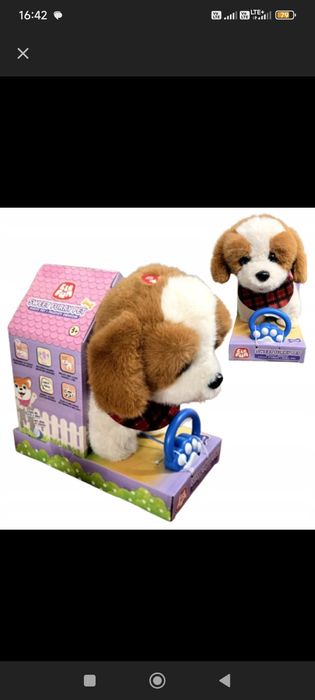 Interaktywny piesek Elefun Nowy