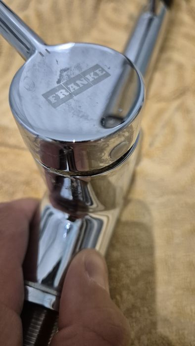 Bateria FRANKE Lina Chrom/czarny używana ponad rok. Stan bardzo dobry.