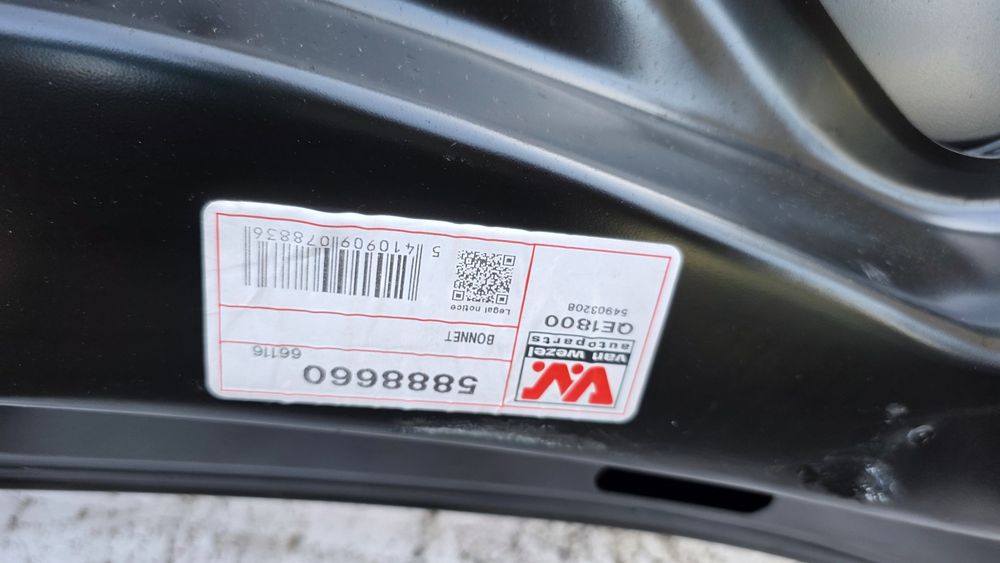 Maska pokrywa silnika vw golf 4 IV nowa van wezel