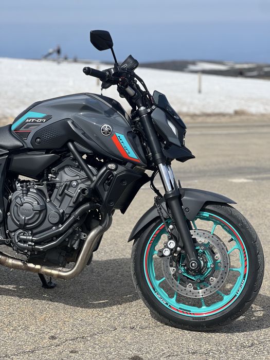 Yamaha MT-07 Cyan Storm