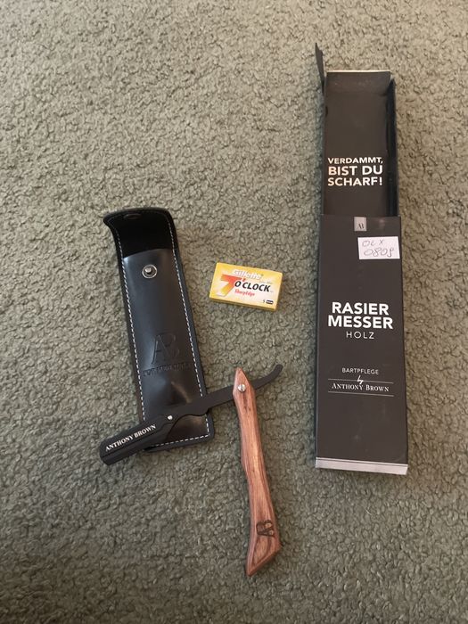 Anthony Brown rasier messer brzytwa 0809