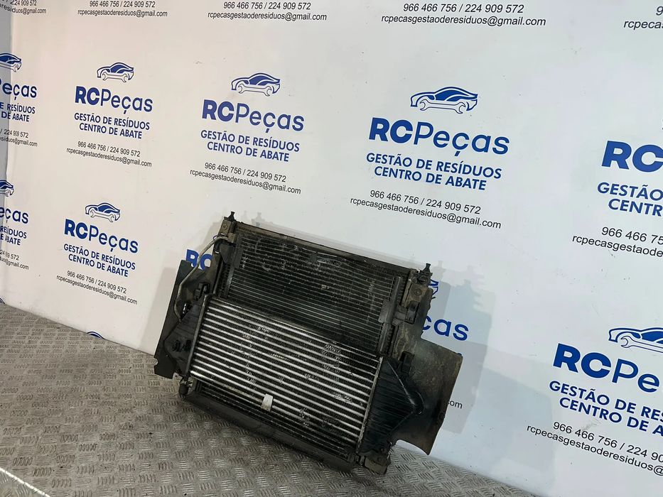Frente Fibra Radiador Termoventilador Mercedes ML 270 CDI W163